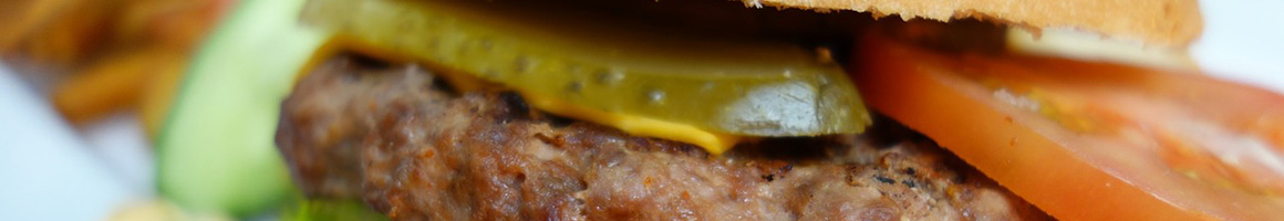Eating American (Traditional) Burger at Honey's Restaurant restaurant in Fayetteville, TN.